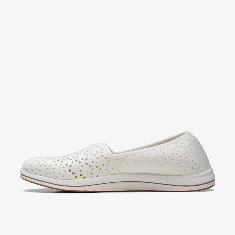 White Clarks Breeze Emily | CLKS-84864